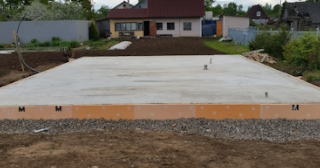 Фундамент монолитная плита под дом цена в Новокуйбышевске - от 4134 руб/м2
