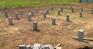 Фундамент на забивных жб сваях под ключ в Новокуйбышевске - фундамент из забивных железобетонных свай цена от 3152 руб/м2