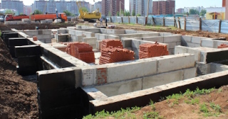 Фундаменты промышленных зданий в Новокуйбышевске цена от 24800 руб. - заказать строительство фундамента промздания под стальные колонны